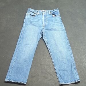 Levi's Light Blue Relaxed Straight Jeans